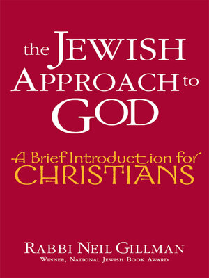 cover image of The Jewish Approach to God